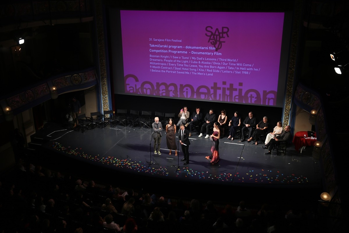 Bosna Hersek'te 31. kez düzenlenen Saraybosna Film Festivali'nde (SFF) ödül töreni...