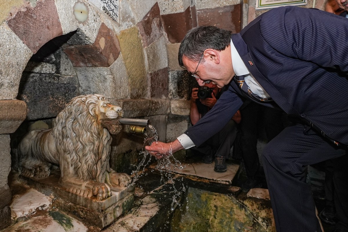 Cumhurbaşkanı Yardımcısı Cevdet Yılmaz, Nevşehir'in Hacıbektaş ilçesinde Kültür ve Turizm...