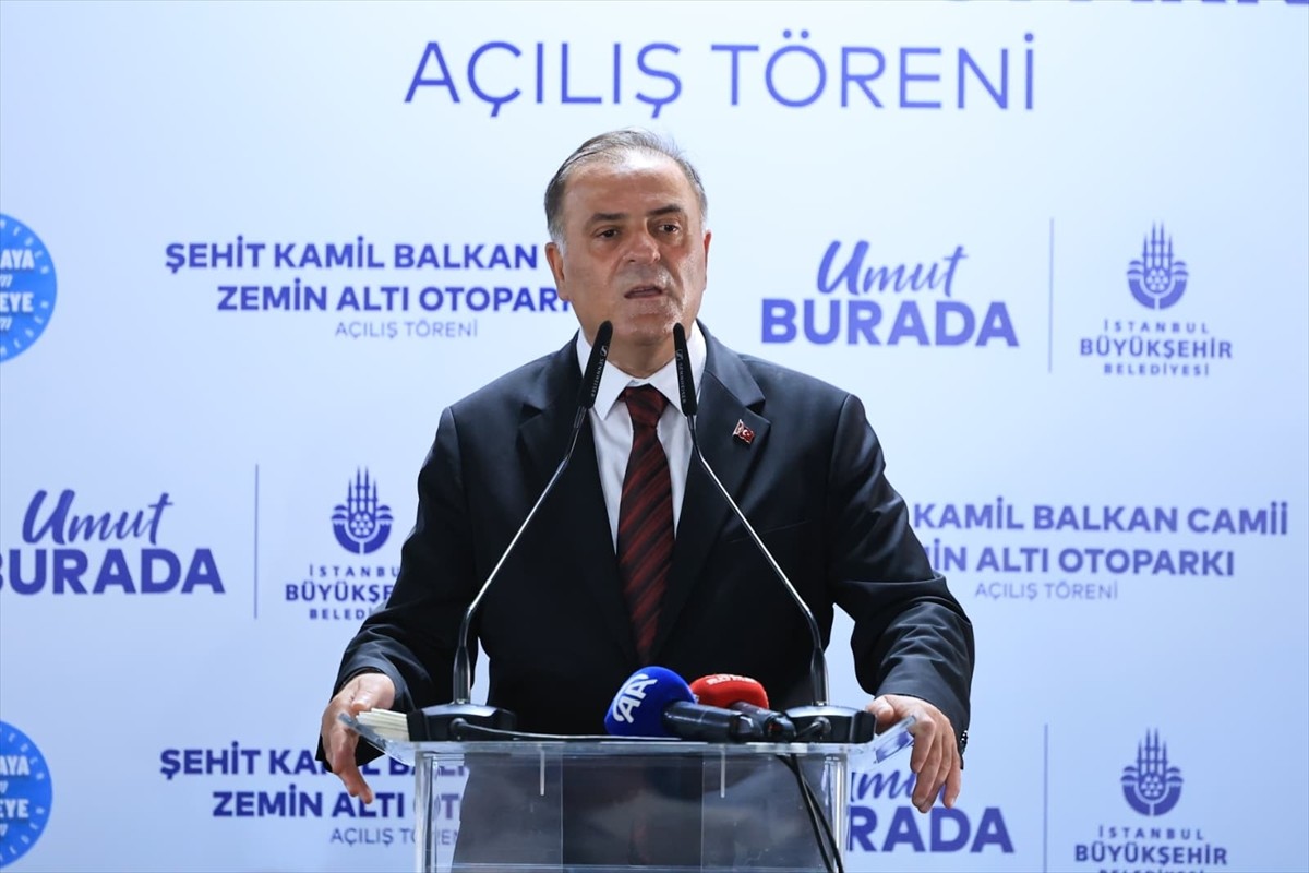 İstanbul Büyükşehir Belediyesi (İBB) iştiraki İSPARK tarafından yapımı tamamlanan Bayrampaşa Şehit...