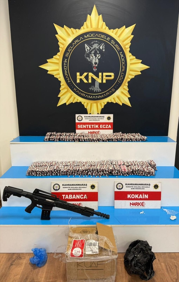 Kahramanmaraş'ta uyuşturucu operasyonunda gözaltına alınan zanlı tutuklandı. Zanlının adresinde...