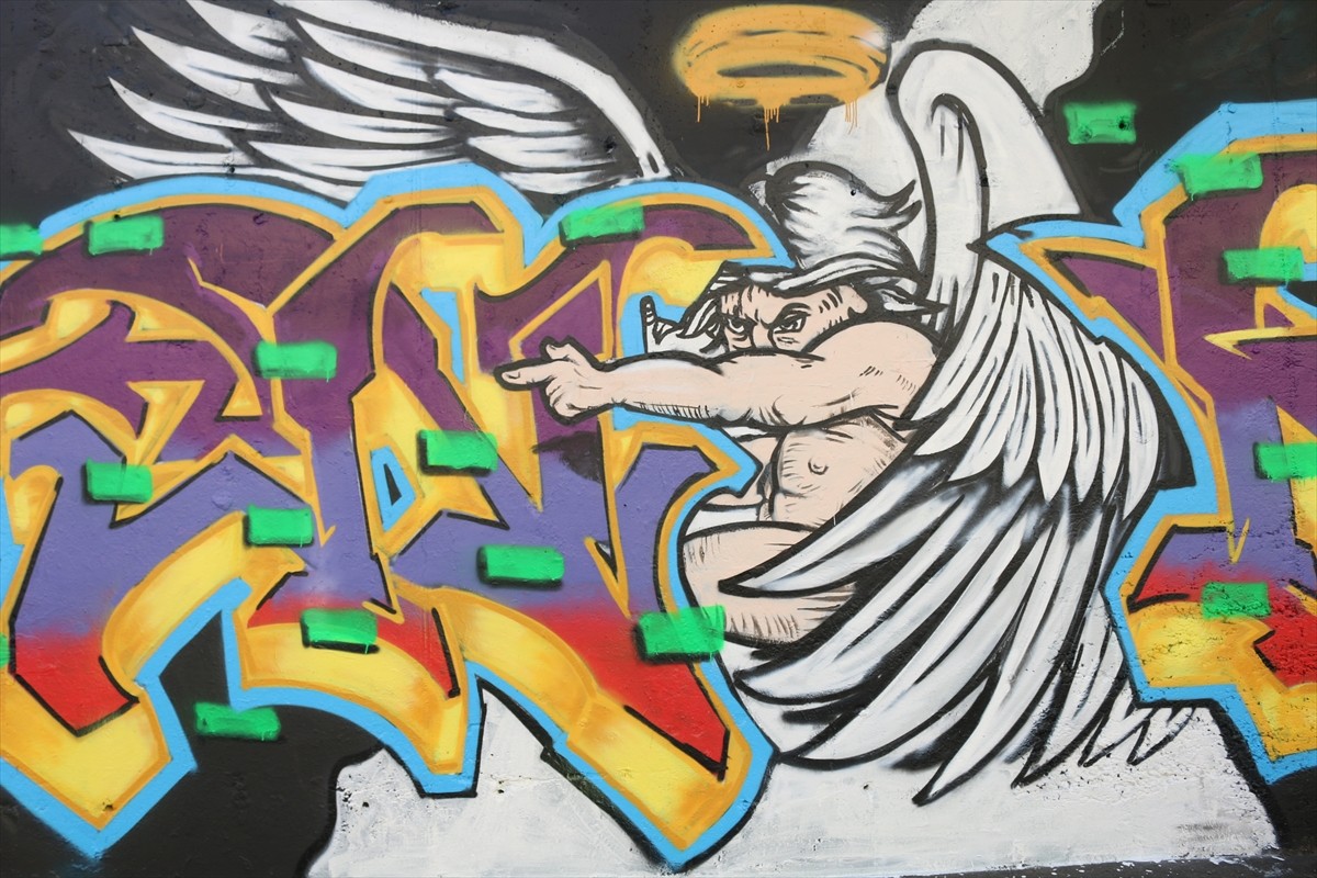 Kosova'nın başkenti Priştine'de Uluslararası Meeting of Styles Grafiti Festivali düzenlendi....