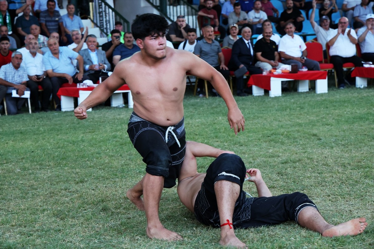 Malatya'nın Darende ilçesinde 72'ncisi düzenlenen Zengibar Karakucak Türkiye Şampiyonası'nın...