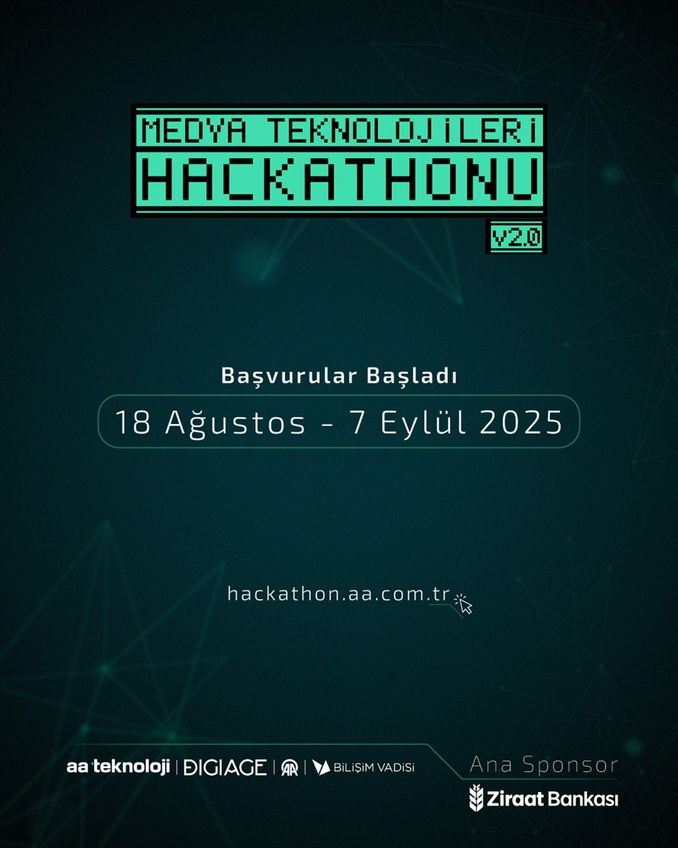 Medya teknolojileri alanında bir ilk olan Anadolu Ajansı (AA) Medya Teknolojileri Hackathonu V2.0...