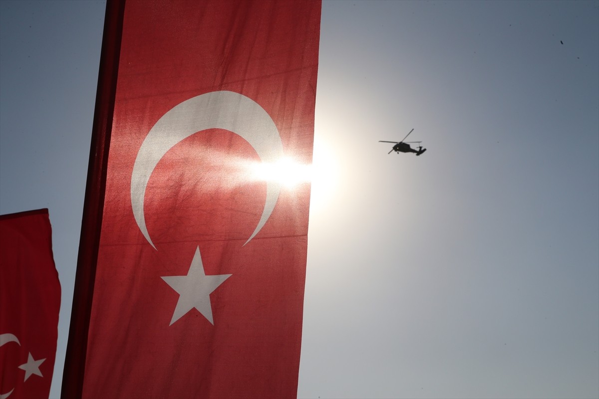 Muş'un Malazgirt ilçesinde, Malazgirt Zaferi'nin 954. yıl dönümü etkinliklerinde jandarma...