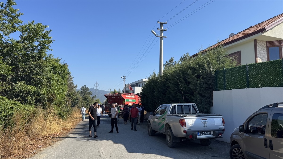 Sakarya'nın Arifiye ilçesinde yerleşim yeri yakınında çıkan orman yangını söndürüldü.