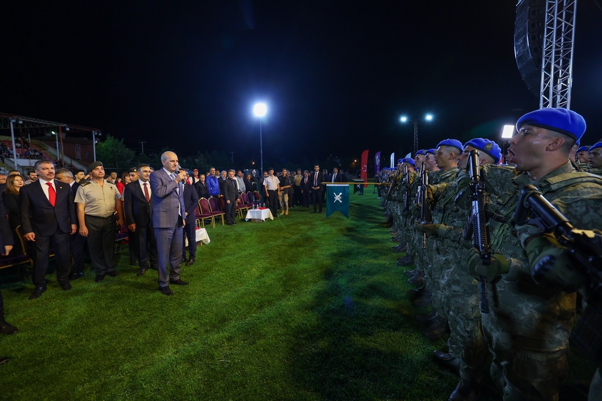 TBMM Başkanı Numan Kurtulmuş, Büyük Zafer'in 103. yıl dönümü kapsamında gerçekleştirilen Zafer...
