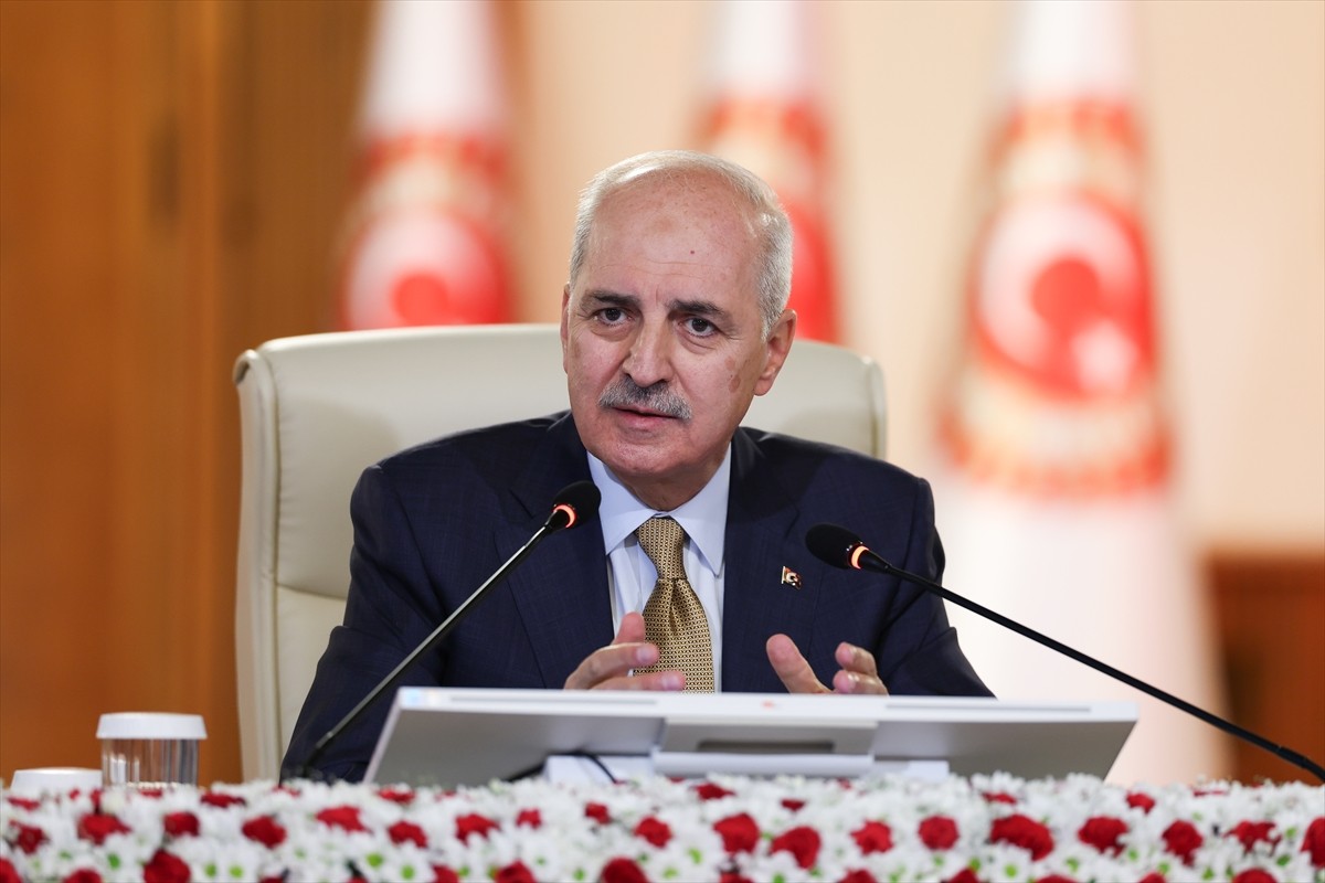 TBMM Başkanı Numan Kurtulmuş, "Terörsüz Türkiye" hedefi doğrultusunda TBMM'de kurulan Milli...