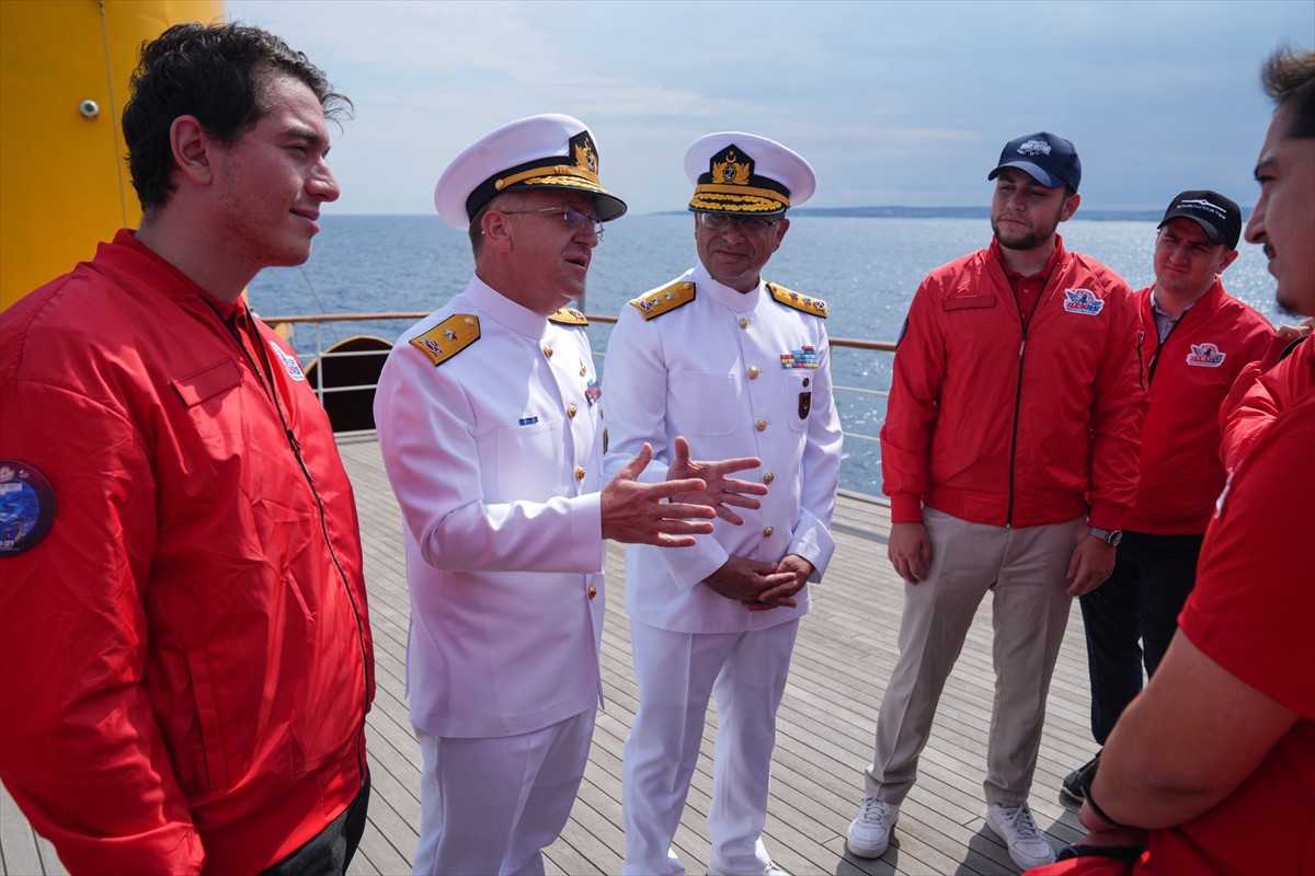 TEKNOFEST Mavi Vatan kapsamında Cumhuriyet'in kurucusu büyük önder Mustafa Kemal Atatürk'ün manevi...