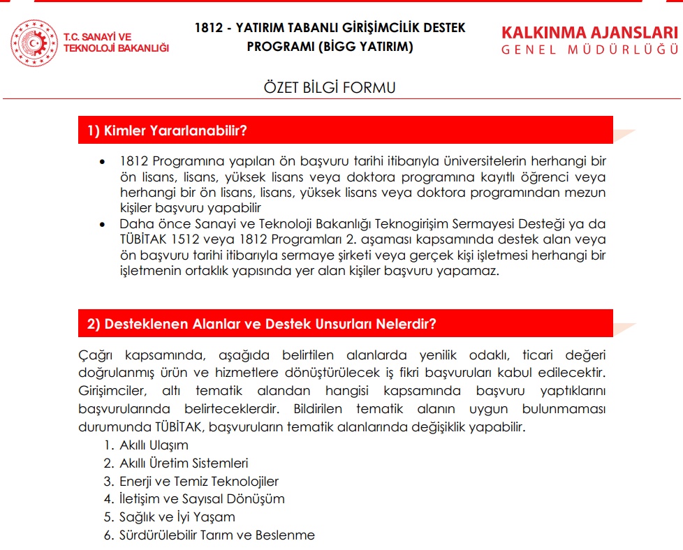 TÜBİTAK'tan Girişimcilere 900 Bin TL Destek Fırsatı