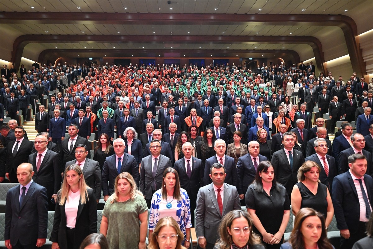 2025-2026 Adli Yıl Açılış Töreni, Yargıtay'daki İsmail Rüştü Cirit Konferans Salonu'nda...