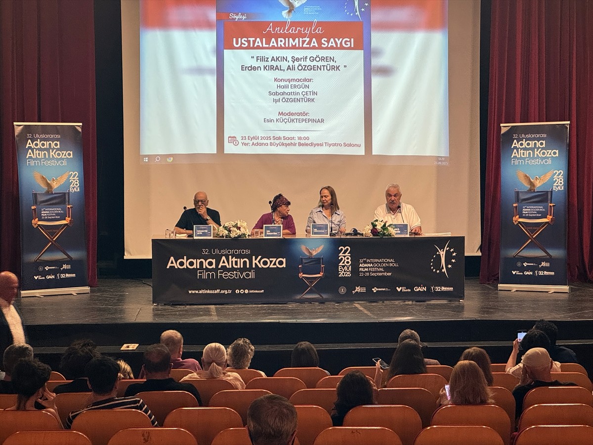 Adana'da bu yıl 32'ncisi düzenlenen Uluslararası Adana Altın Koza Film Festivali kapsamında...