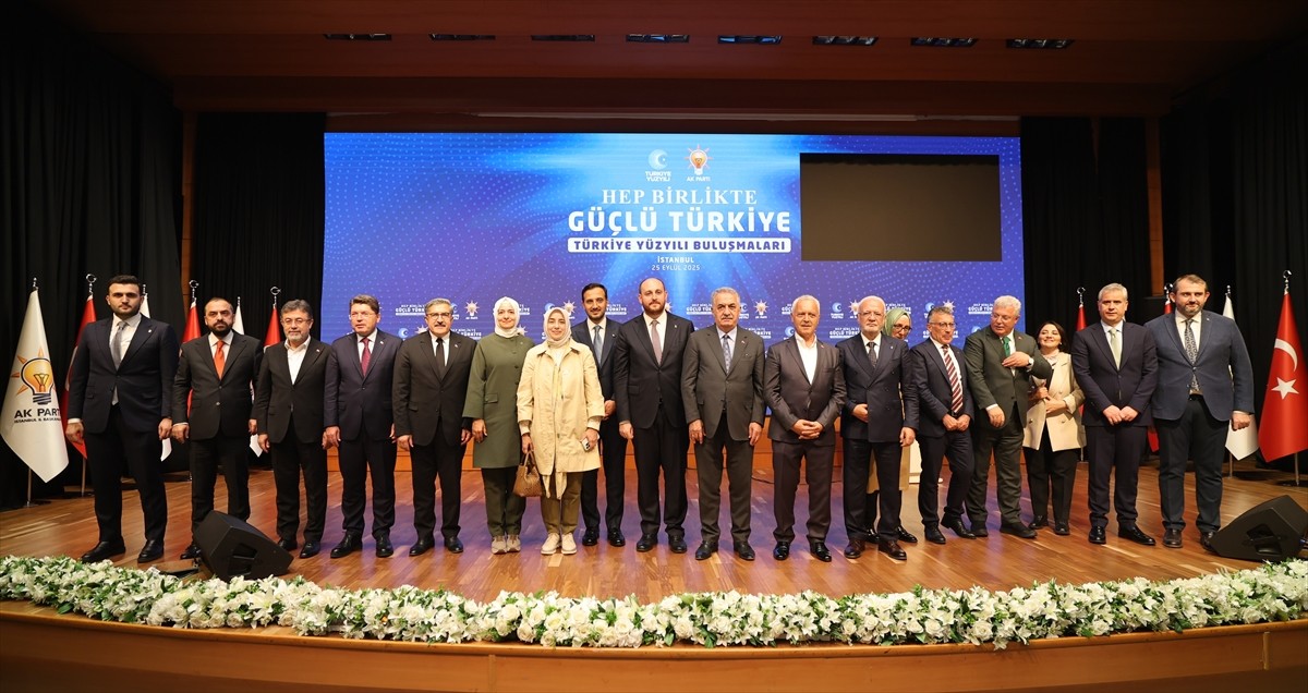 AK Parti Genel Merkez Teşkilat Başkanlığınca organize edilen Türkiye Yüzyılı Buluşmalarının...