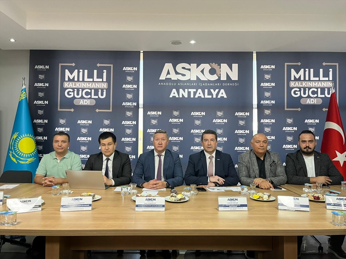 Anadolu Aslanları İş Adamları Derneği (ASKON) Antalya Şubesi tarafından "Kazakistan Ülke Tanıtımı...