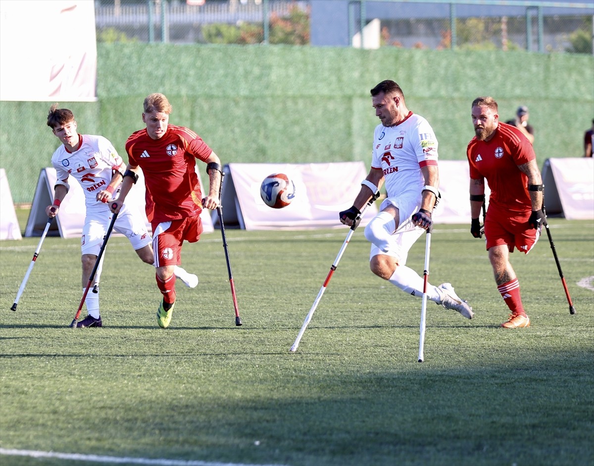 Avrupa Ampute Futbol Federasyonu (EAFF) 2025 Ampute Futbol Uluslar A Ligi'nde İngiltere ile...