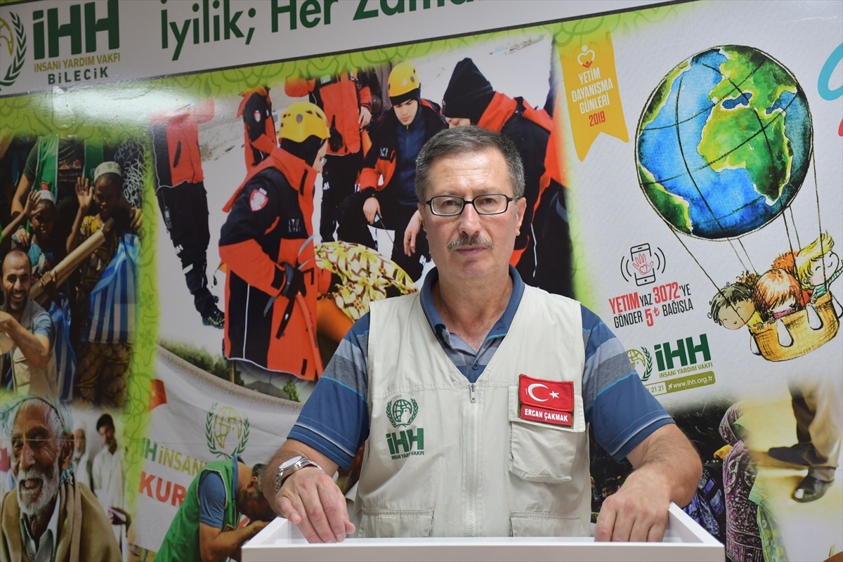 Bilecik'te Filistin'e ve Küresel Sumud Filosu'na destek açıklaması yapıldı. Derneğin Bilecik Şube...