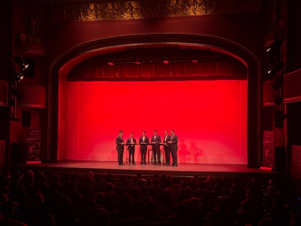  Birleşik Krallık'tan The King's Singers grubu, bu yıl beşincisi düzenlenen "İstanbul Uluslararası...