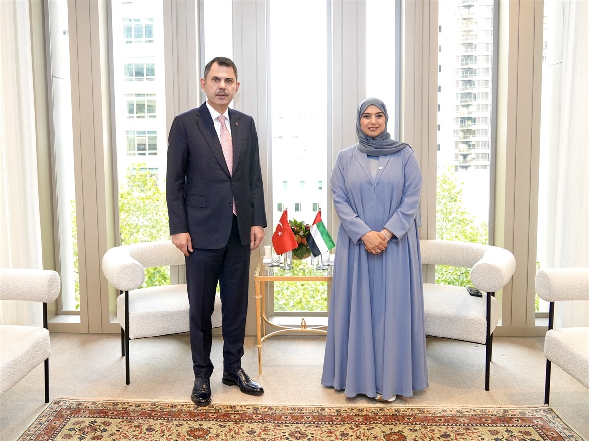 Çevre, Şehircilik ve İklim Değişikliği Bakanı Murat Kurum, New York'ta, Birleşik Arap Emirlikleri...