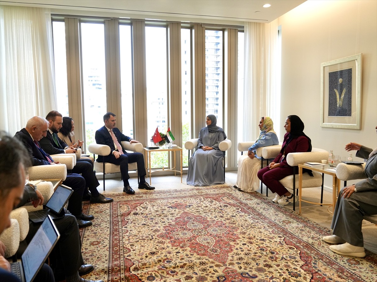 Çevre, Şehircilik ve İklim Değişikliği Bakanı Murat Kurum, New York'ta, Birleşik Arap Emirlikleri...