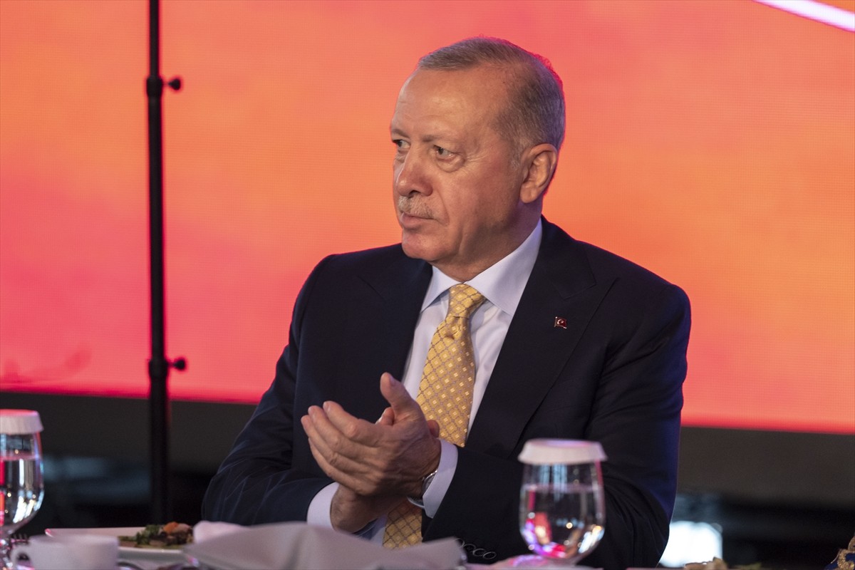 Cumhurbaşkanı Recep Tayyip Erdoğan ve eşi Emine Erdoğan, Rockefeller Center'da Türk-Amerikan...