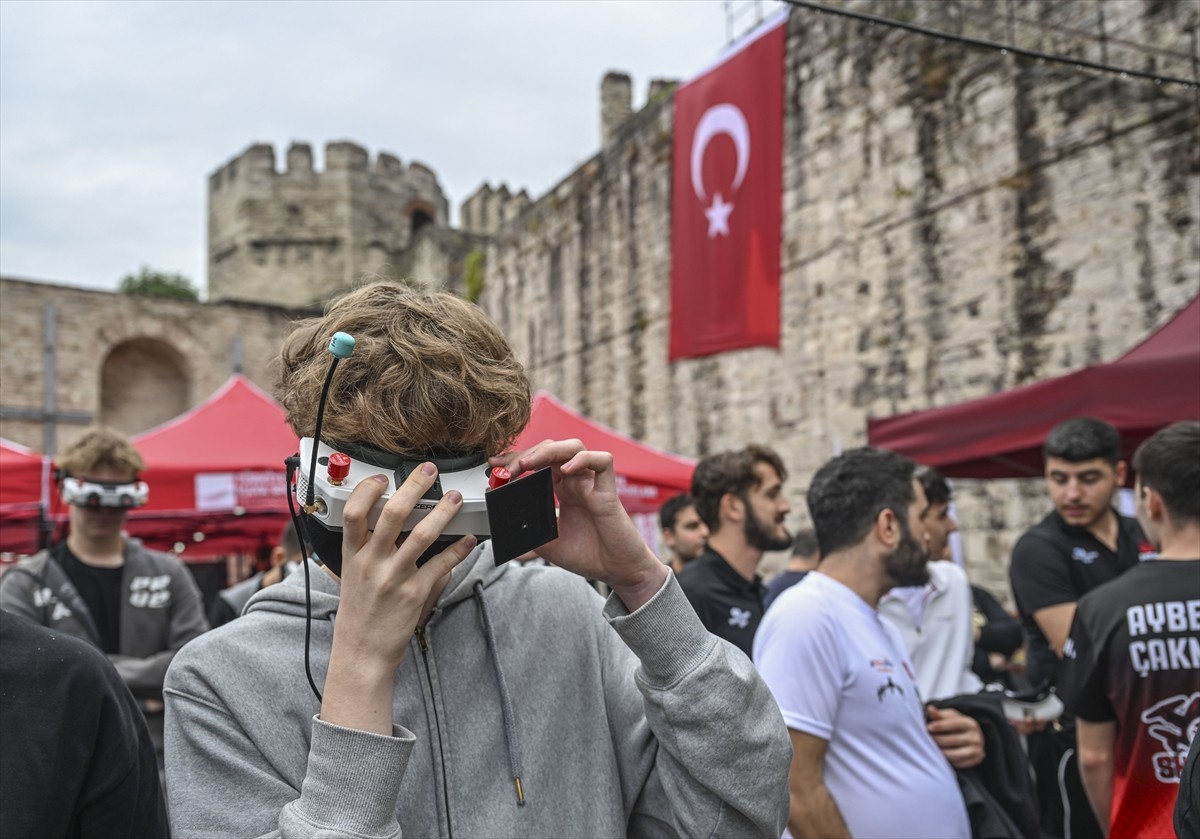 Dünya Hava Sporları Federasyonu (FAI) Drone Yarışları Dünya Kupası'nın Türkiye etabı yarışı...