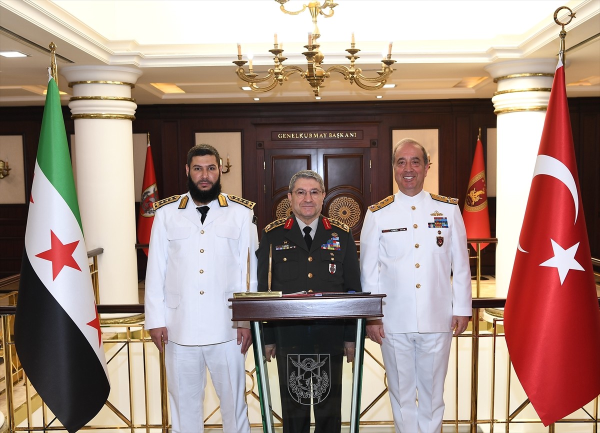 Genelkurmay Başkanı Orgeneral Selçuk Bayraktaroğlu, Suriye Arap Cumhuriyeti Deniz Kuvvetleri...