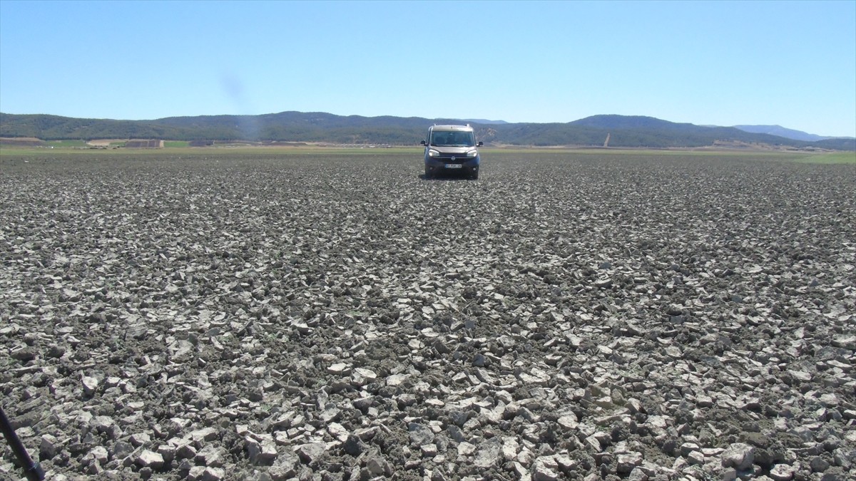 Hatay'daki Amik Ovası'nı sulayan Gaziantep'in İslahiye ilçesindeki Tahtaköprü Barajı'nda su...