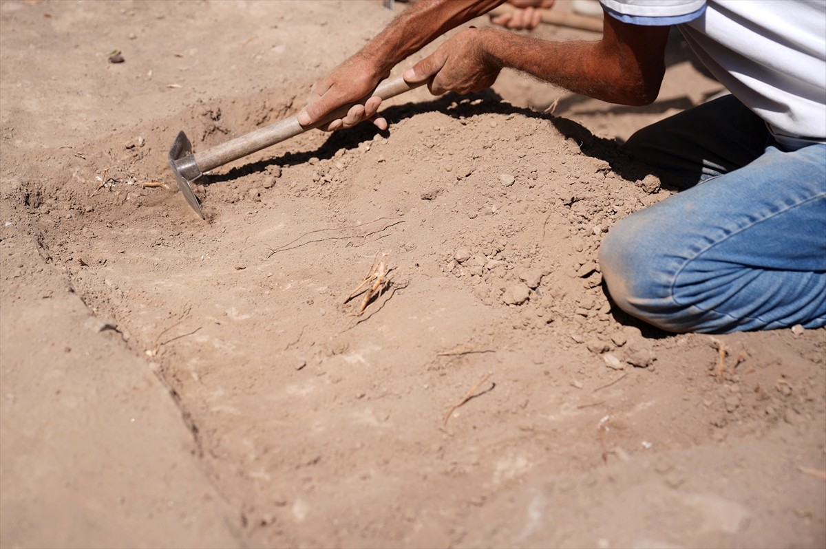 İzmir'in Bayraklı ilçesindeki Smyrna Höyüğü'nde (eski Smyrna) arkeolojik kazılar devam ediyor....