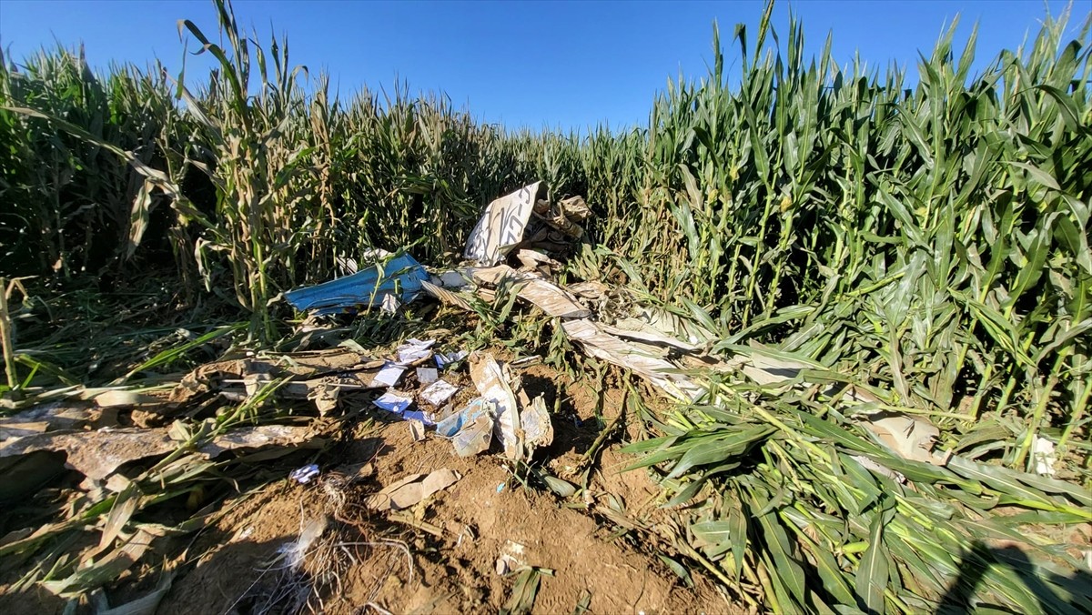 İzmir'in Torbalı ilçesinde düşen eğitim uçağında bulunan pilot yaşamını yitirdi.