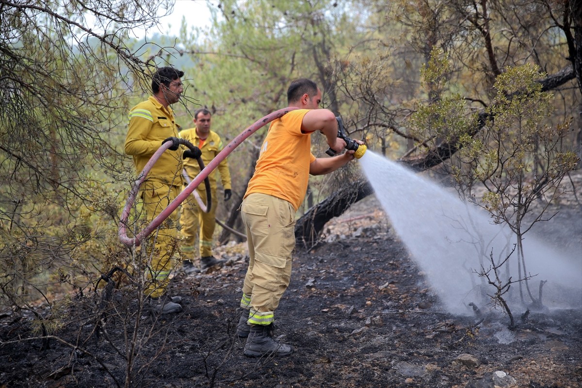 Kastamonu-Karabük sınırındaki iki orman yangını kontrol altına alındı. Ekipler soğutma çalışması...