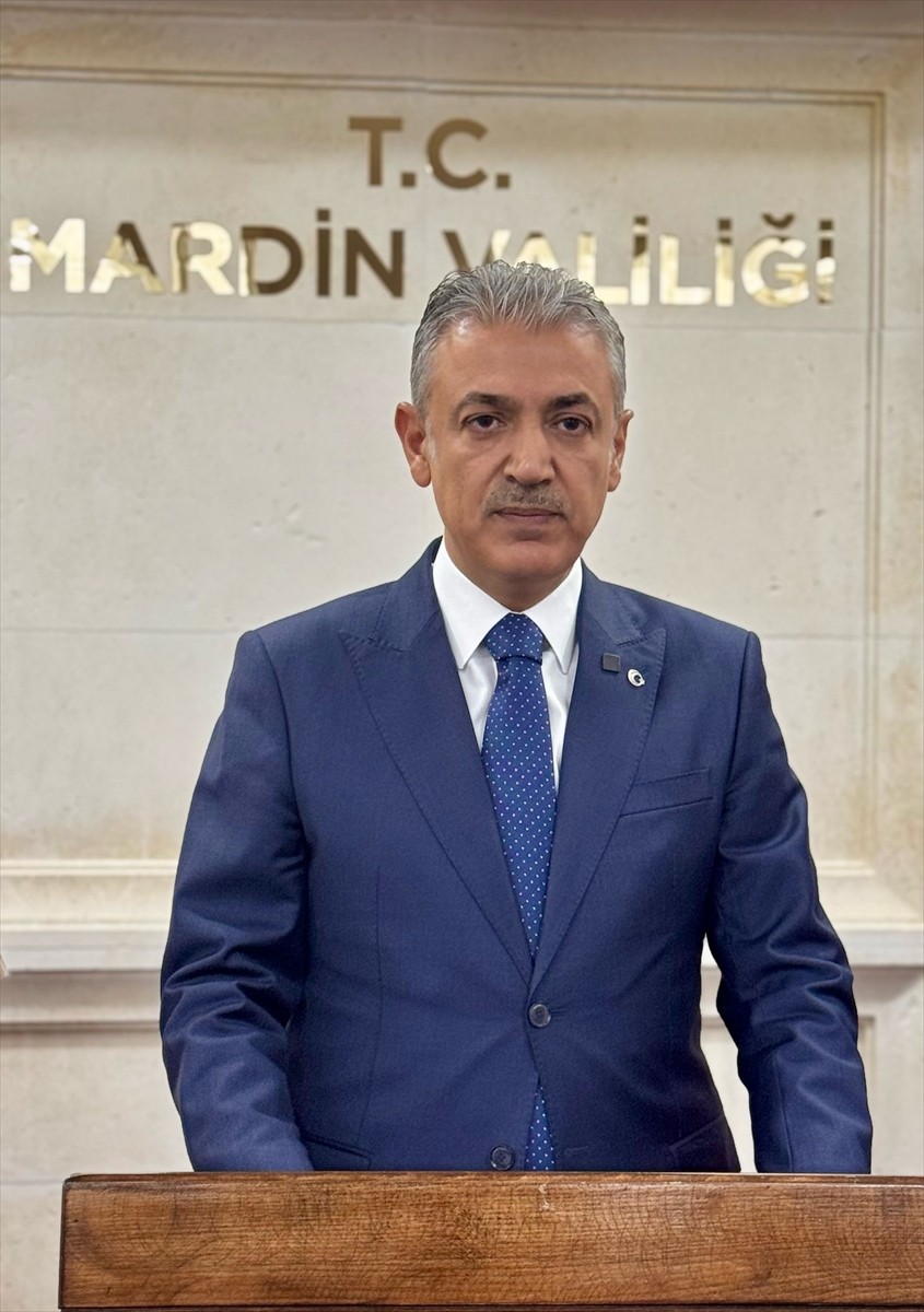 Mardin Valisi Tuncay Akkoyun, başkanlığında, İl Emniyet Müdür Vekili Ali Hakan Alev ile İl...