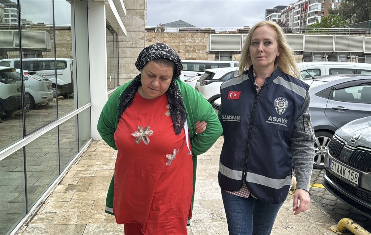 Samsun'un İlkadım ilçesinde, komşusunun evinden ziynet eşyası çalan şüpheli gözaltına...