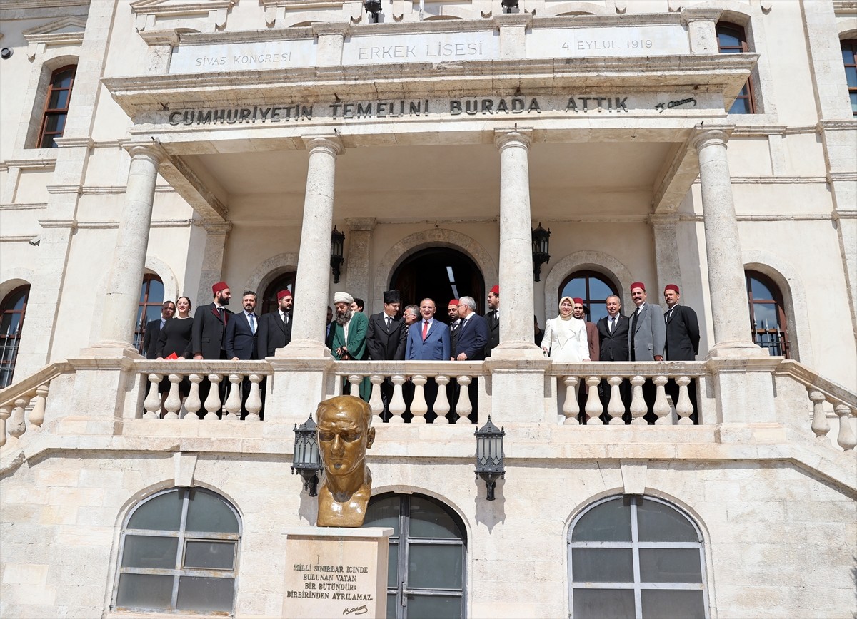 TBMM Başkanvekili Bekir Bozdağ, Sivas Kongresi'nin 106. yıl dönümü etkinlikleri kapsamında...