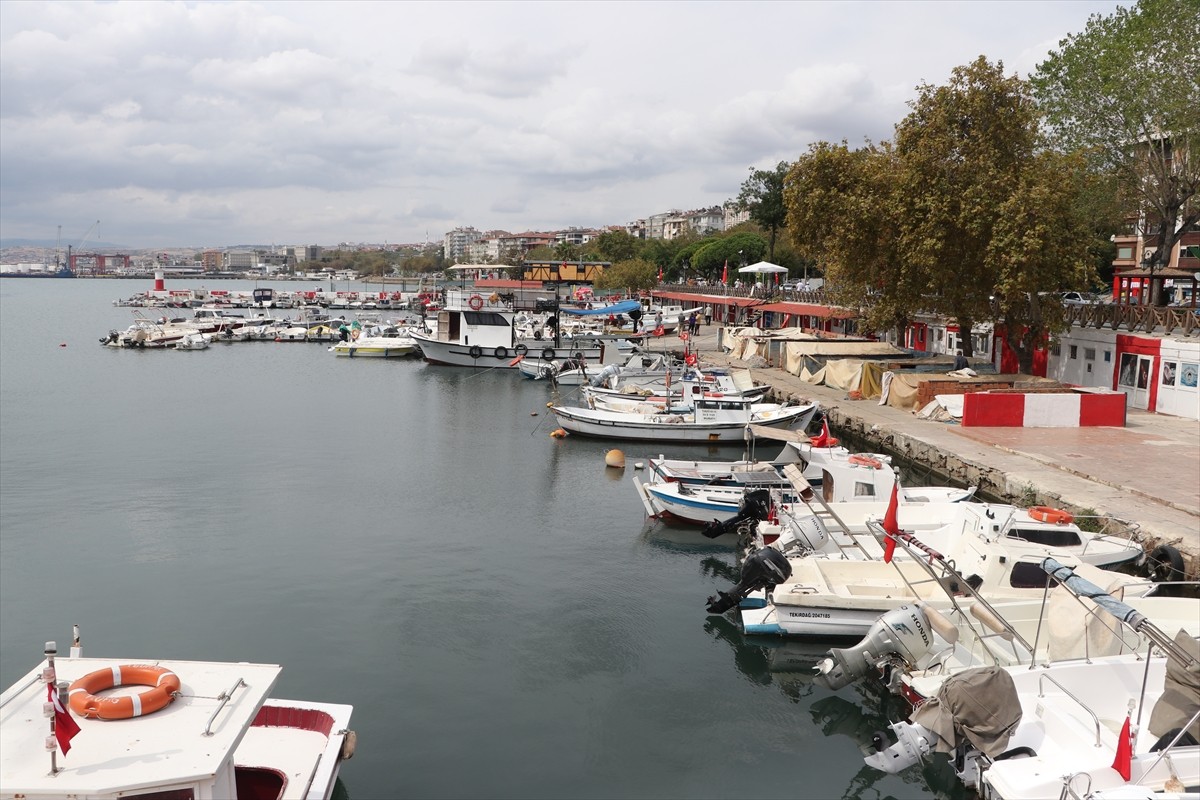 Tekirdağ'da 3 gün süren poyrazın etkisini yitirmesiyle deniz ulaşımı normale döndü.