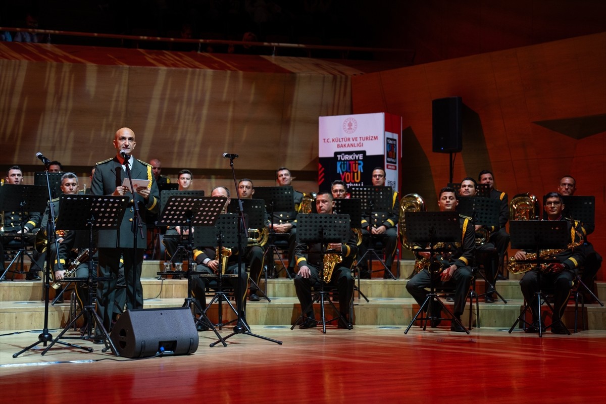 Türk Silahlı Kuvvetleri (TSK) Armoni Mızıkası Komutanlığı, Ankara Kültür Yolu Festivali kapsamında...