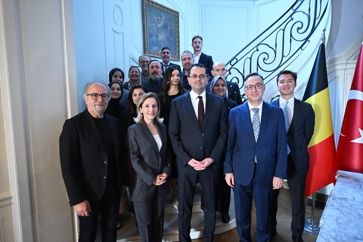 Türkiye'nin Brüksel Büyükelçisi Görkem Barış Tantekin, görevine resmen başlamasının ardından Türk...