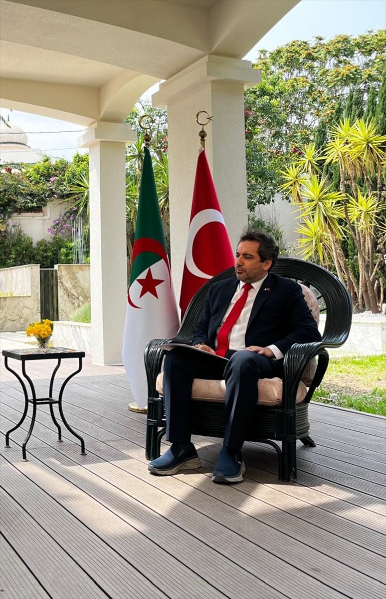 Türkiye’nin Cezayir Büyükelçisi Muhammet Mücahit Küçükyılmaz, Türkiye ile Cezayir'in hem ortak...