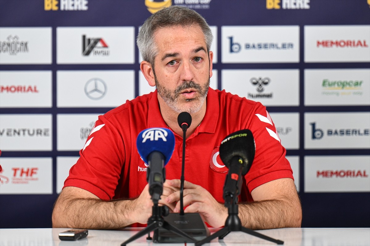 A Milli Kadın Hentbol Takımı'nın EHF Avrupa Kupası 2026'da yarın karşılaşacağı Danimarka maçı...