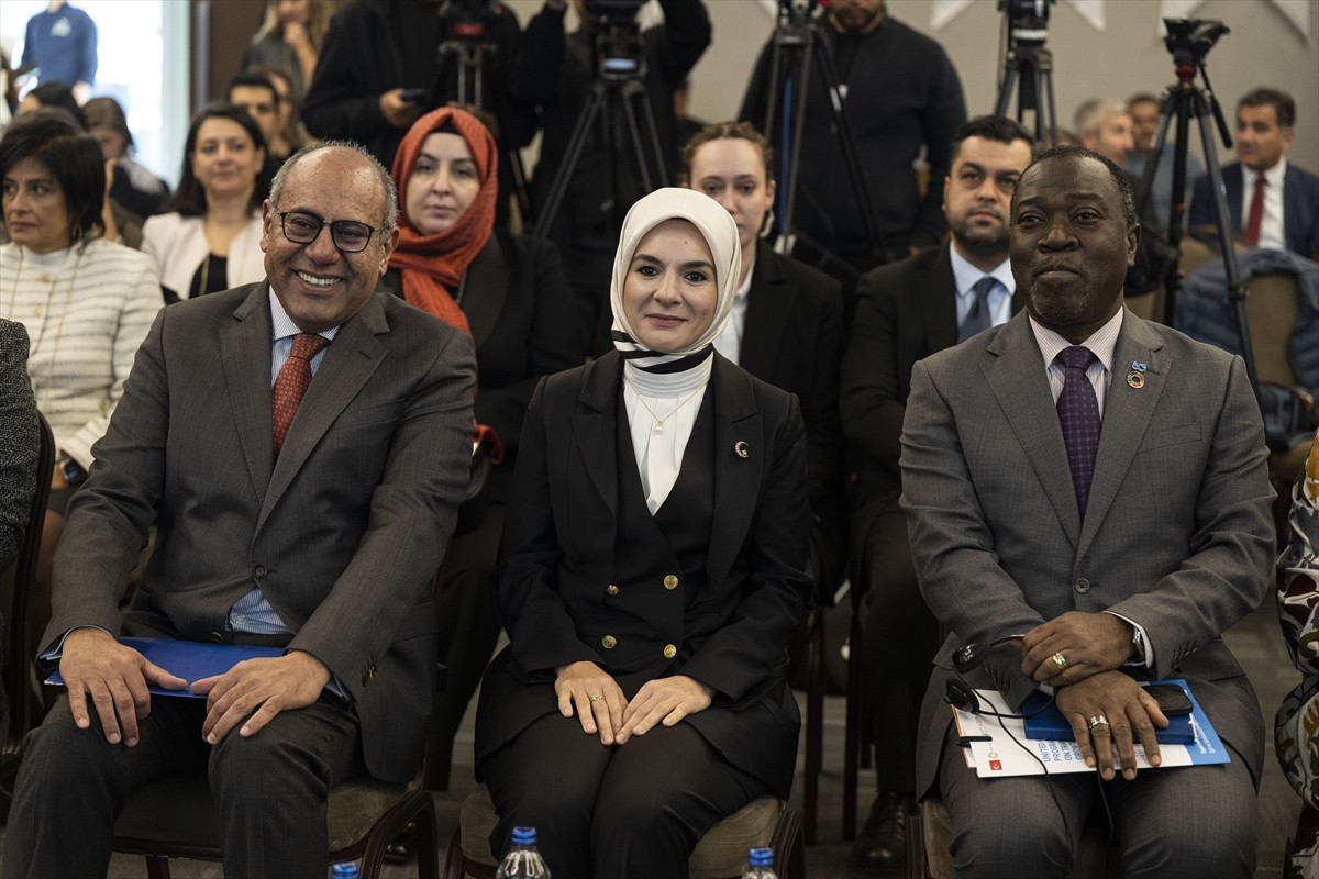 Aile ve Sosyal Hizmetler Bakanı Mahinur Özdemir Göktaş, bir otelde düzenlenen "Türkiye'de Bakım...