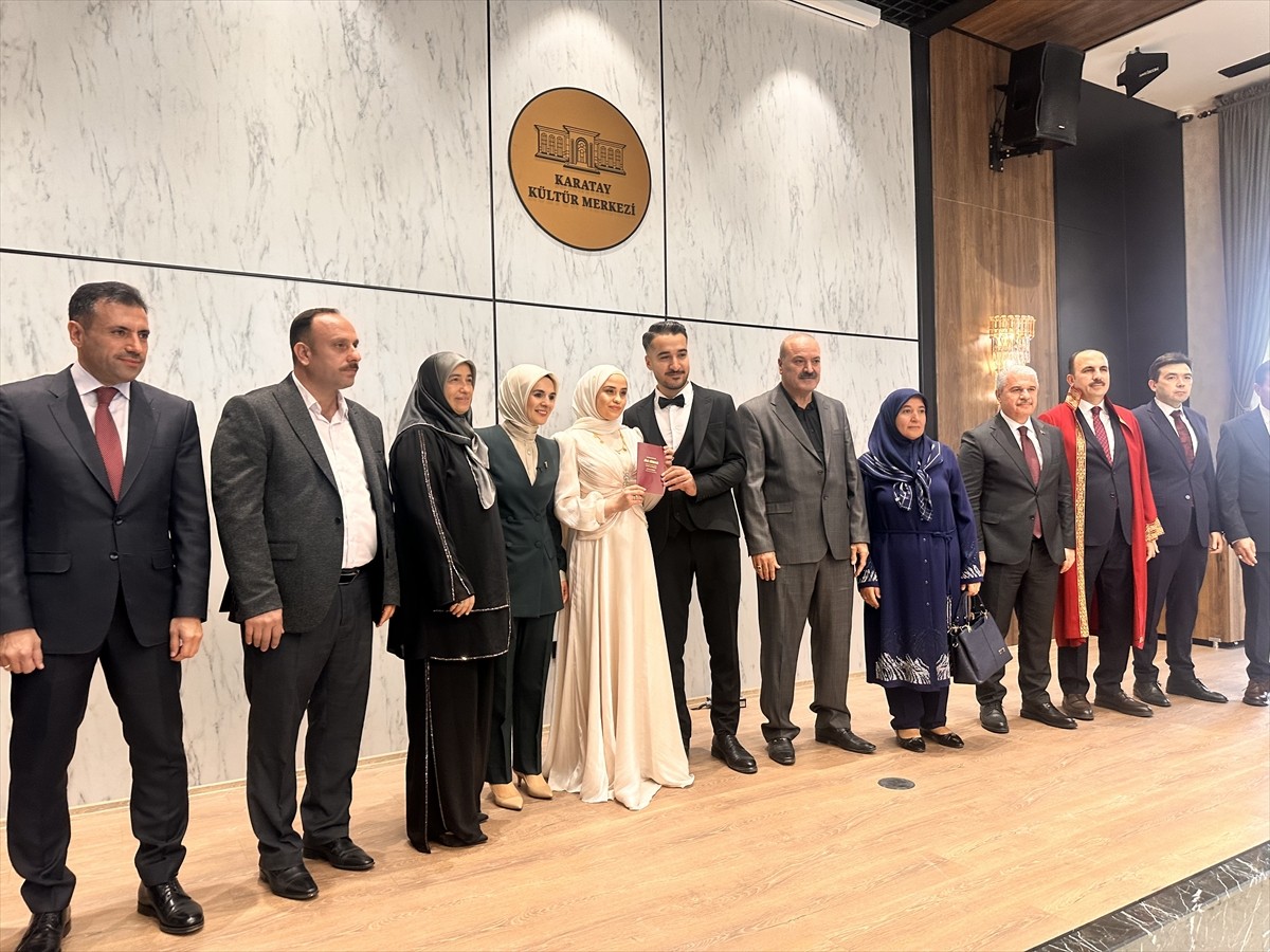 Aile ve Sosyal Hizmetler Bakanı Mahinur Özdemir Göktaş, Konya'da Karatay Belediyesi tarafından...