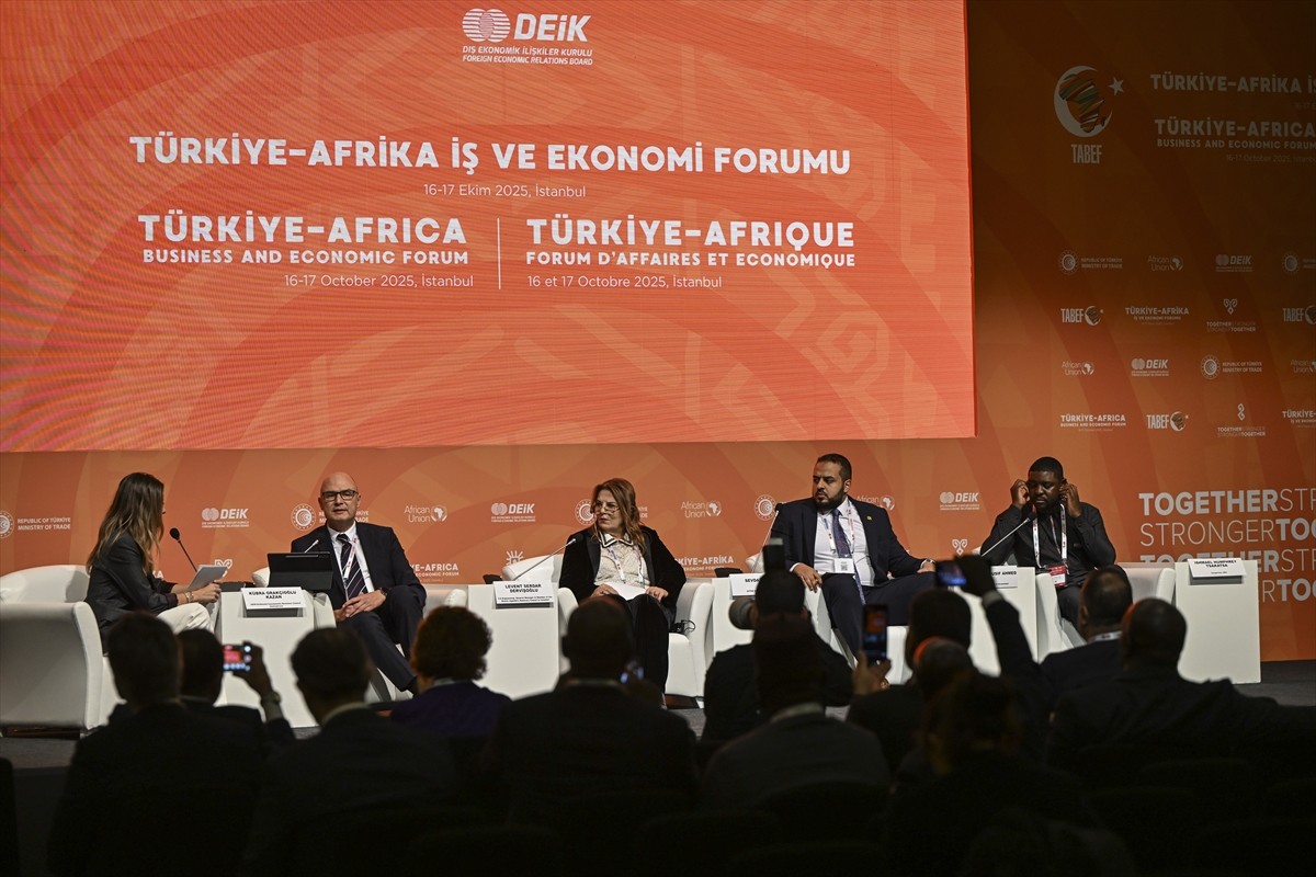 Anadolu Ajansının (AA) Global İletişim Ortağı olduğu Türkiye-Afrika İş ve Ekonomi Forumu'nda...