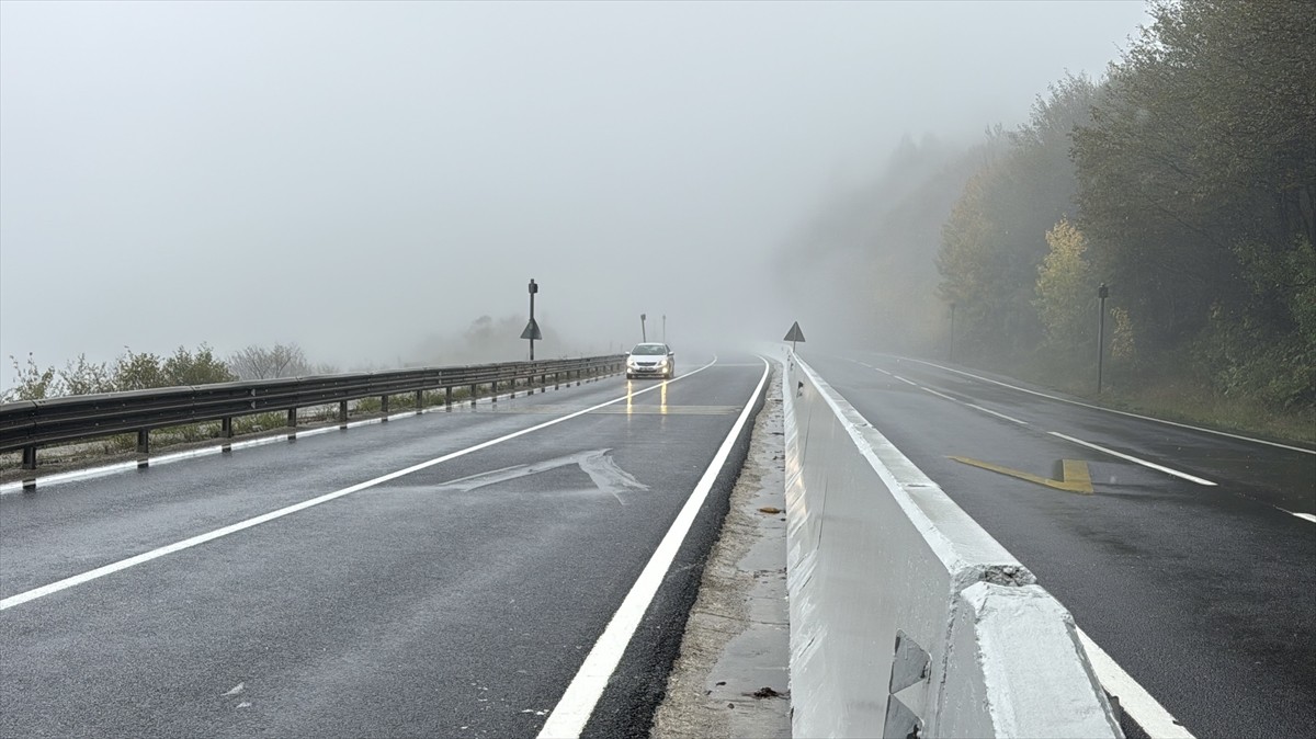 Ankara ve İstanbul arasında ulaşımı sağlayan önemli güzergahlardan D-100 kara yolunun Bolu Dağı...