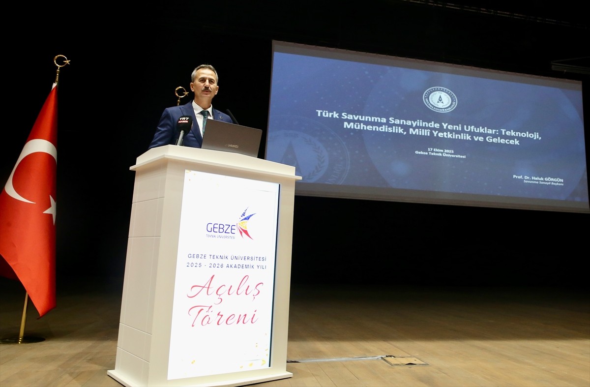 Cumhurbaşkanlığı Savunma Sanayii Başkanı Haluk Görgün, Gebze Teknik Üniversitesinin 2025-2026...