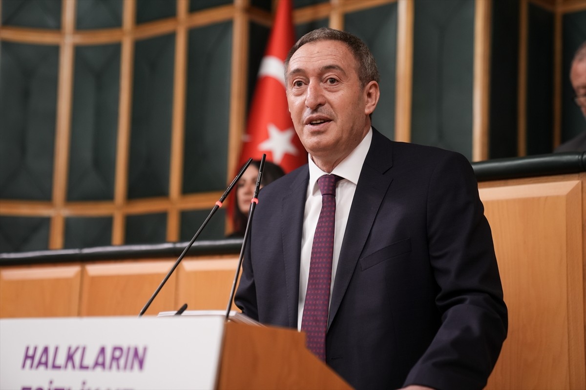 DEM Parti Eş Genel Başkanı Tuncer Bakırhan, partisinin TBMM grup toplantısına katılarak konuşma...