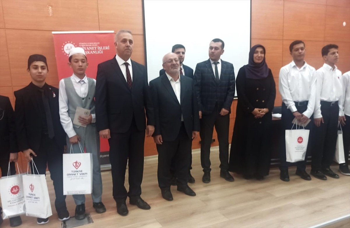 Diyanet İşleri Başkanlığı tarafından düzenlenen 2025 Hafızlık Yarışması Akdeniz Bölge Finali...