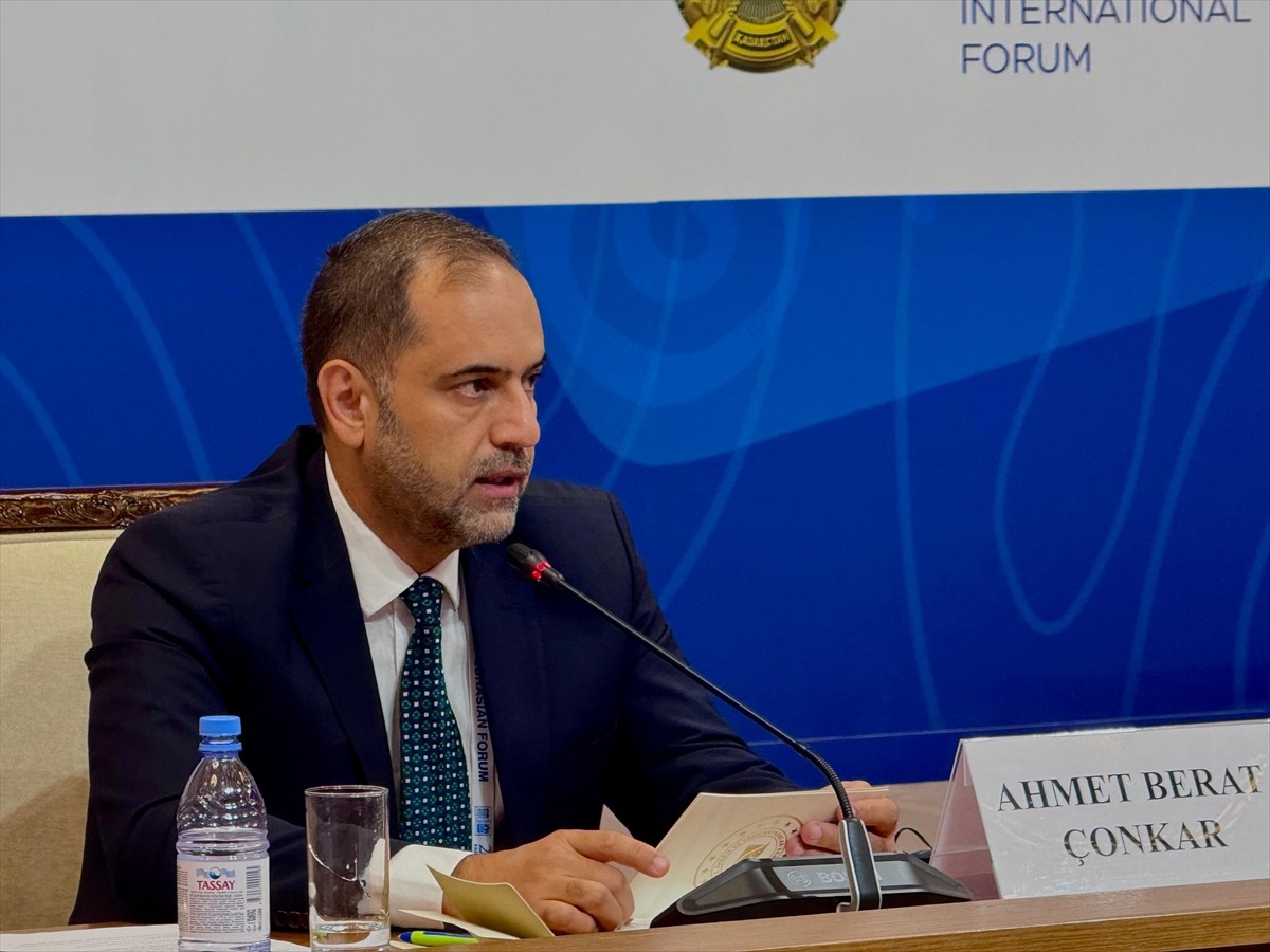 Enerji ve Tabii Kaynaklar Bakan Yardımcısı Ahmet Berat Çonkar, Kazakistan’ın başkenti Astana’da...