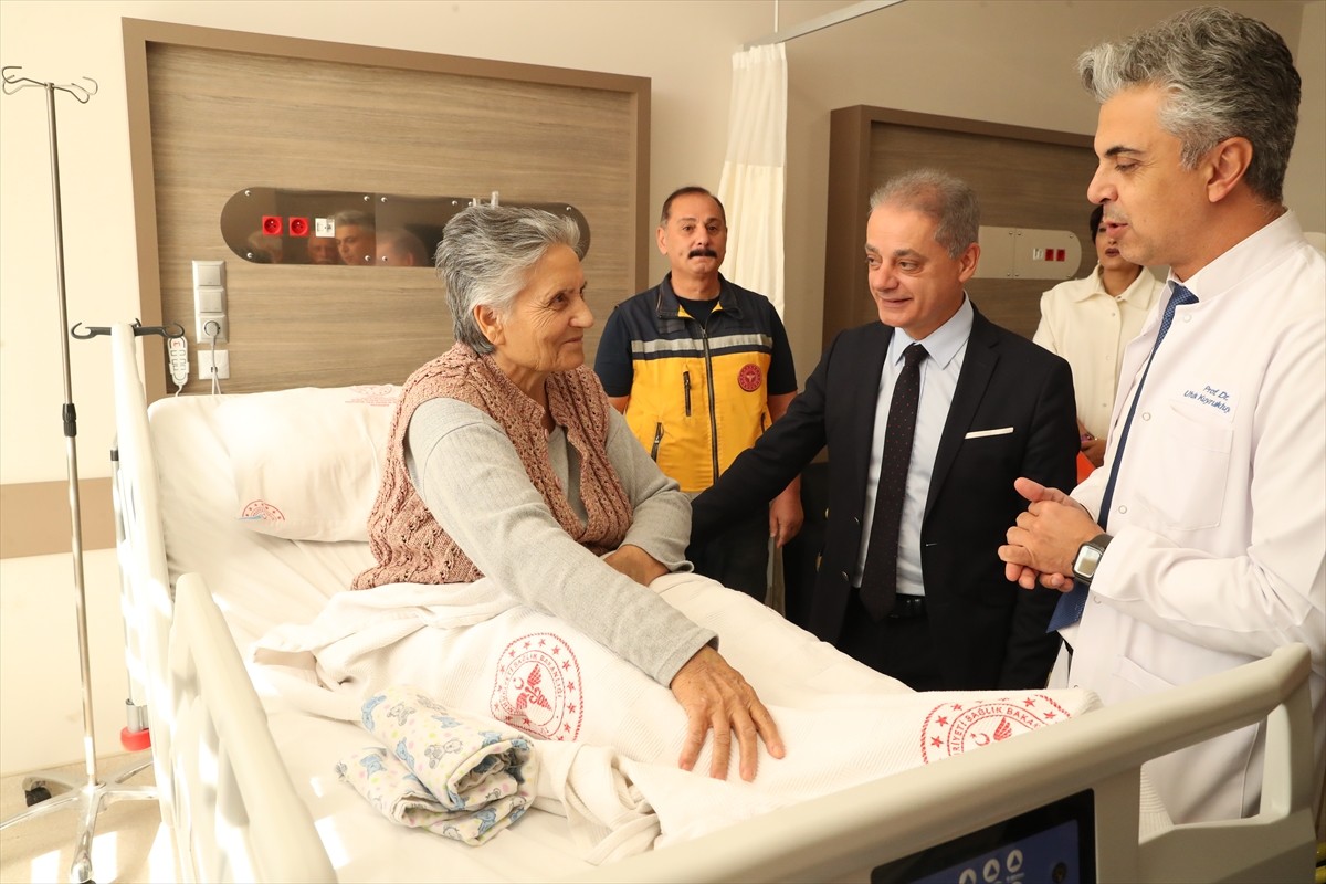 Erzincan Binali Yıldırım Üniversitesi Mengücek Gazi Eğitim ve Araştırma Hastanesi’nden taburcu...