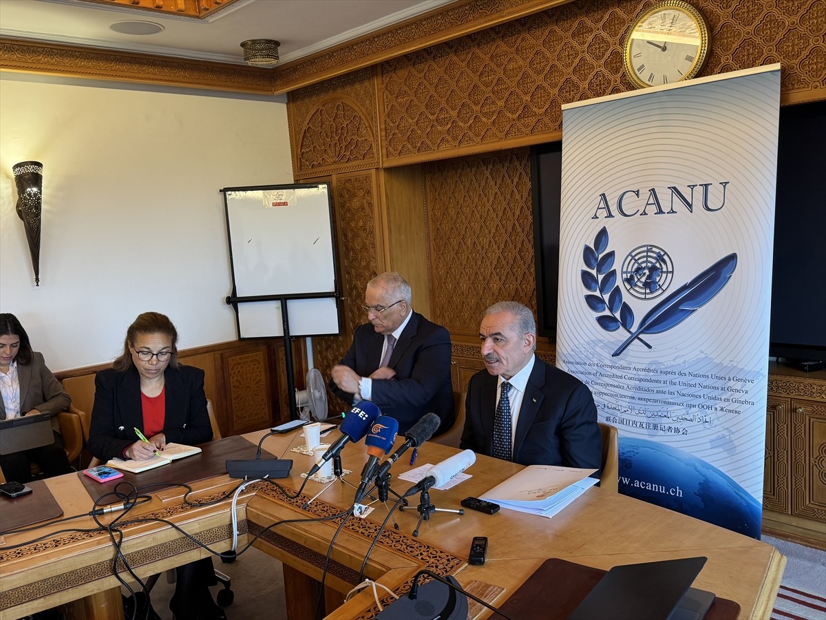 Filistin Devlet Başkanlığı Özel Temsilcisi ve eski Başbakan Muhammed Iştiyye, İsviçre temasları...