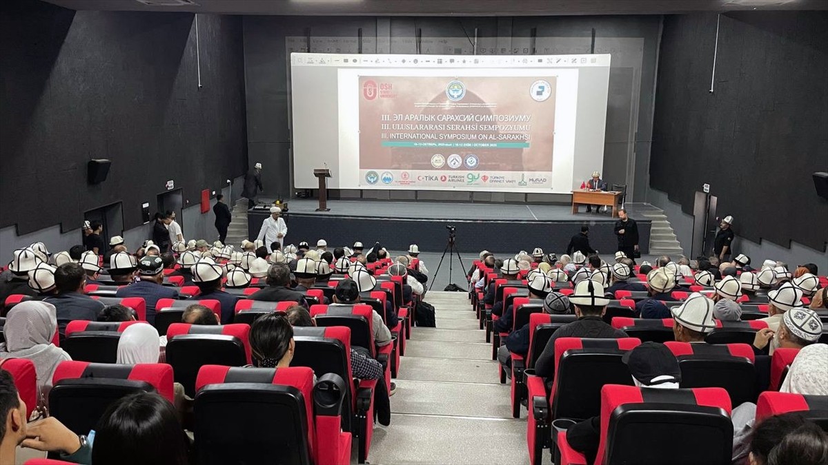 Kırgızistan'ın Oş Bölgesi'nde Gaye Uluslararası Vakfının desteği ile inşa edilecek "İmam Serahsi...