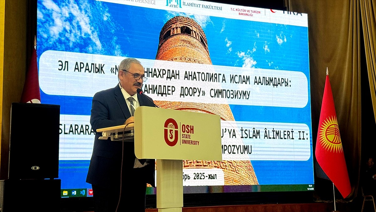 Kırgızistan'ın Oş şehrinde, "2. Uluslararası Maveraünnehir'den Anadolu'ya İslam Alimleri:...