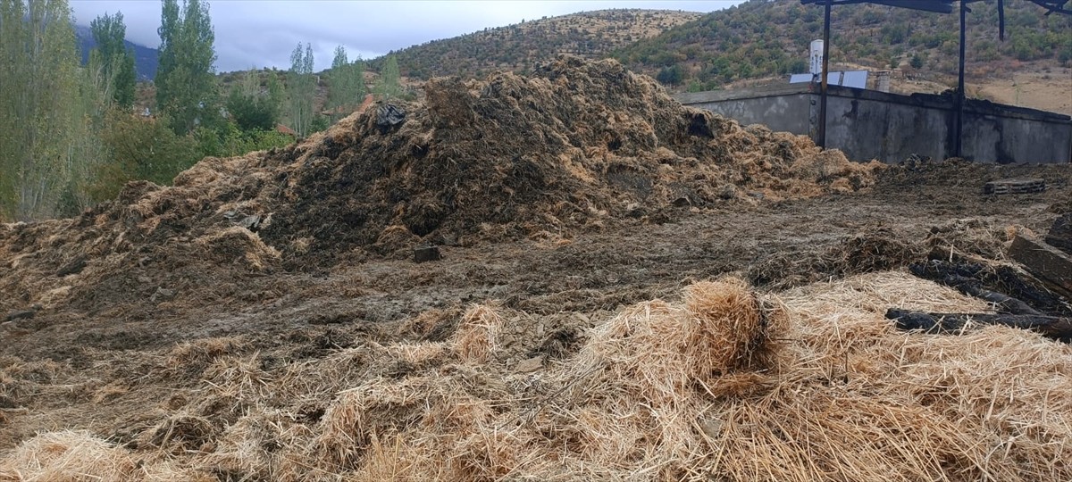 Konya'nın Seydişehir ilçesinde çıkan samanlık yangınında 2 kişi yaralandı. İtfaiye ekiplerince...